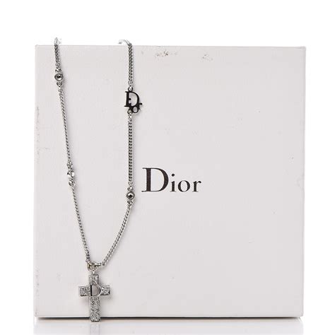 Dior Cross Necklace 